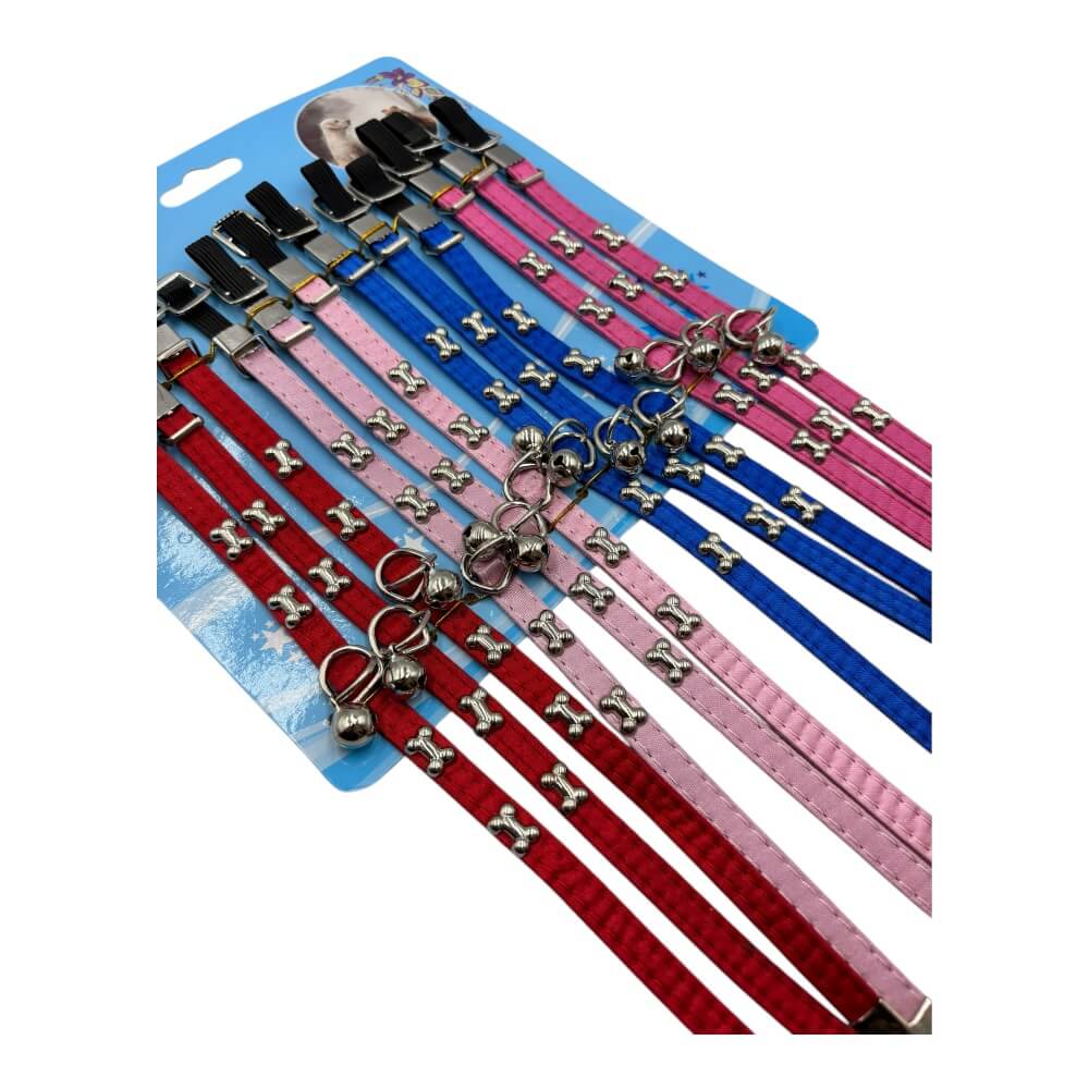 Set de Collar 4 Huesos Con Cascabel 1x30cm ZD5902