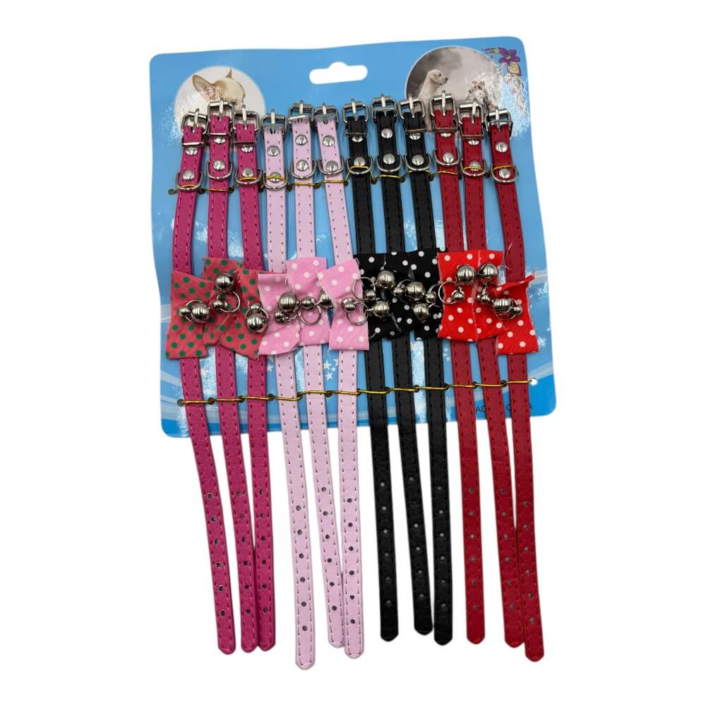 Set Collar Moño Con Cascabel 1x30cm ZD629 0