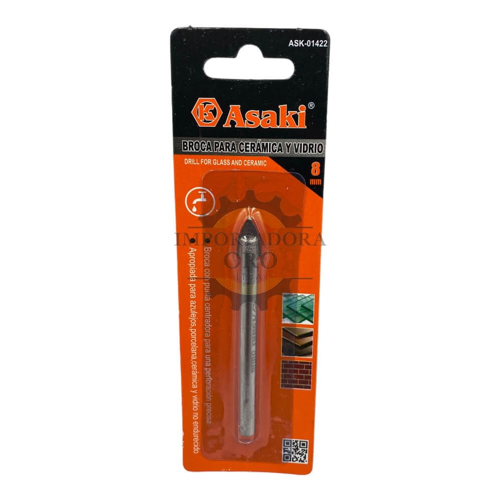 Broca para ceramica 8mm 01422
