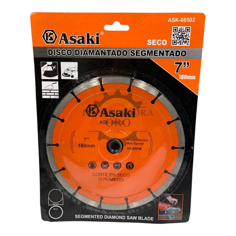Disco Diamantado Segmentado 7" 08502