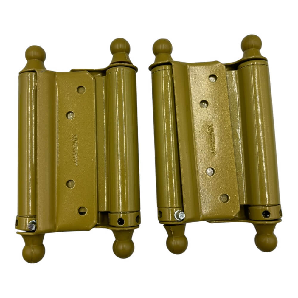 Bisagra Vaivén Doble Dorado 4" Bib204