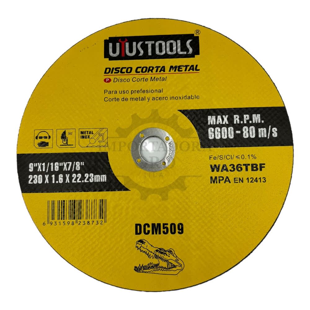 Disco de corte 9" Dcm509