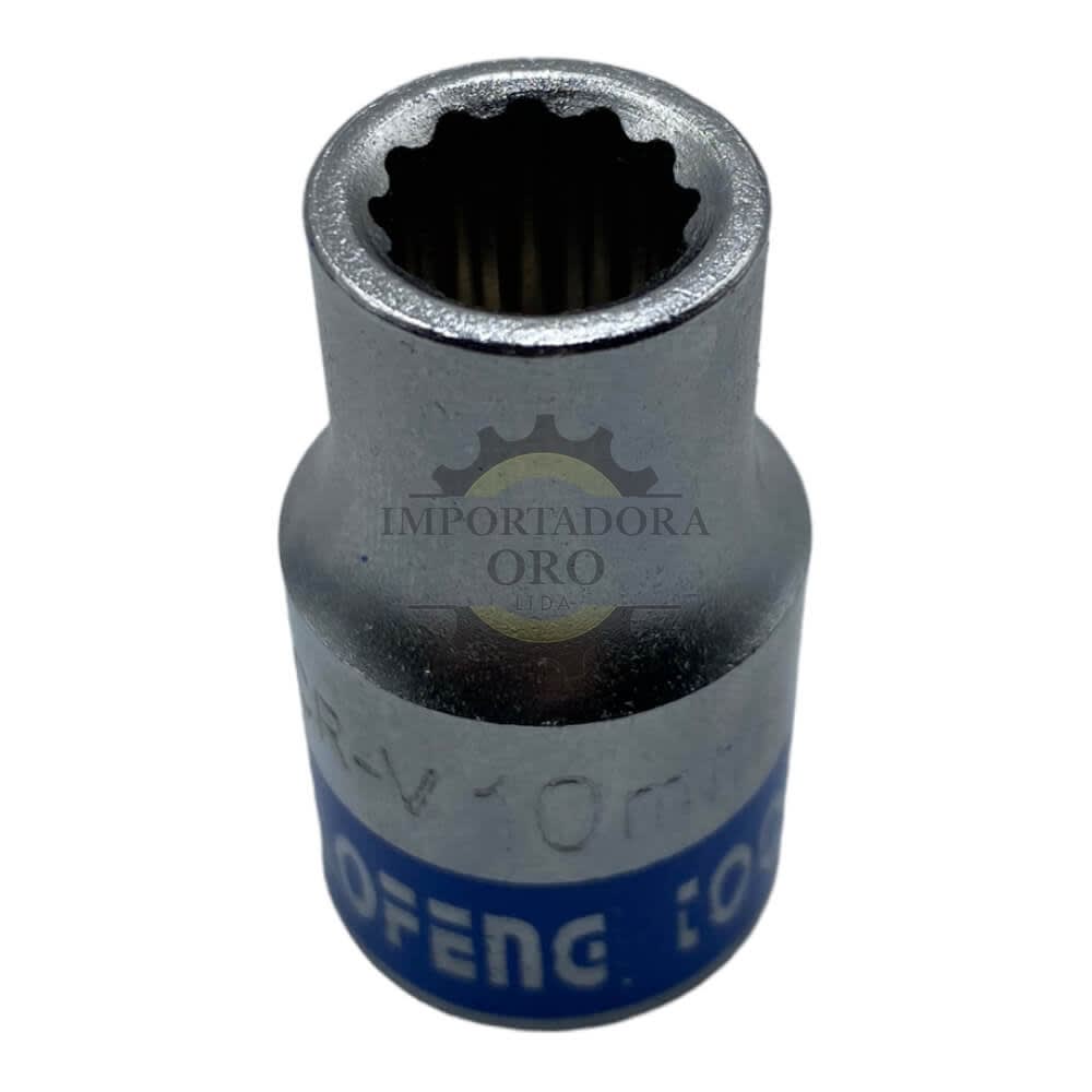 Dado poligonal 1/2" x 10mm