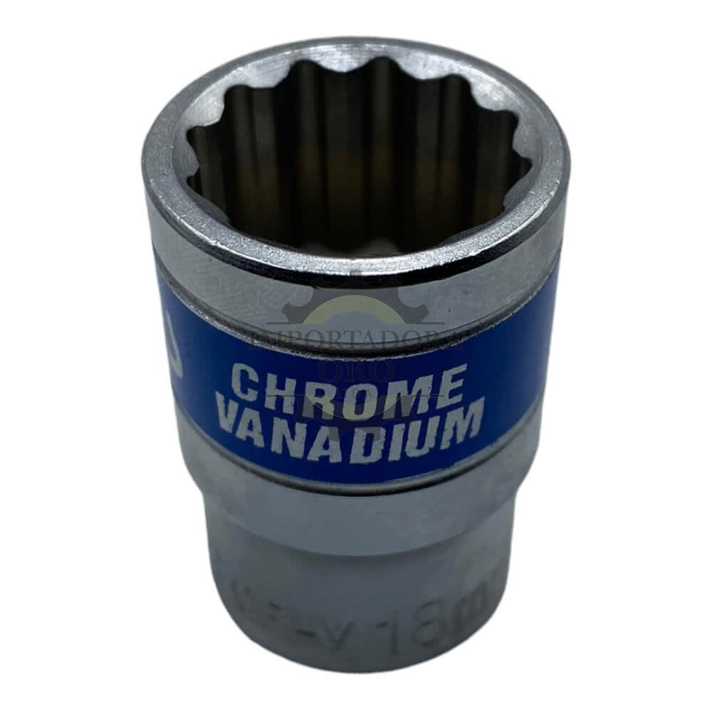 Dado poligonal 1/2" x 18mm
