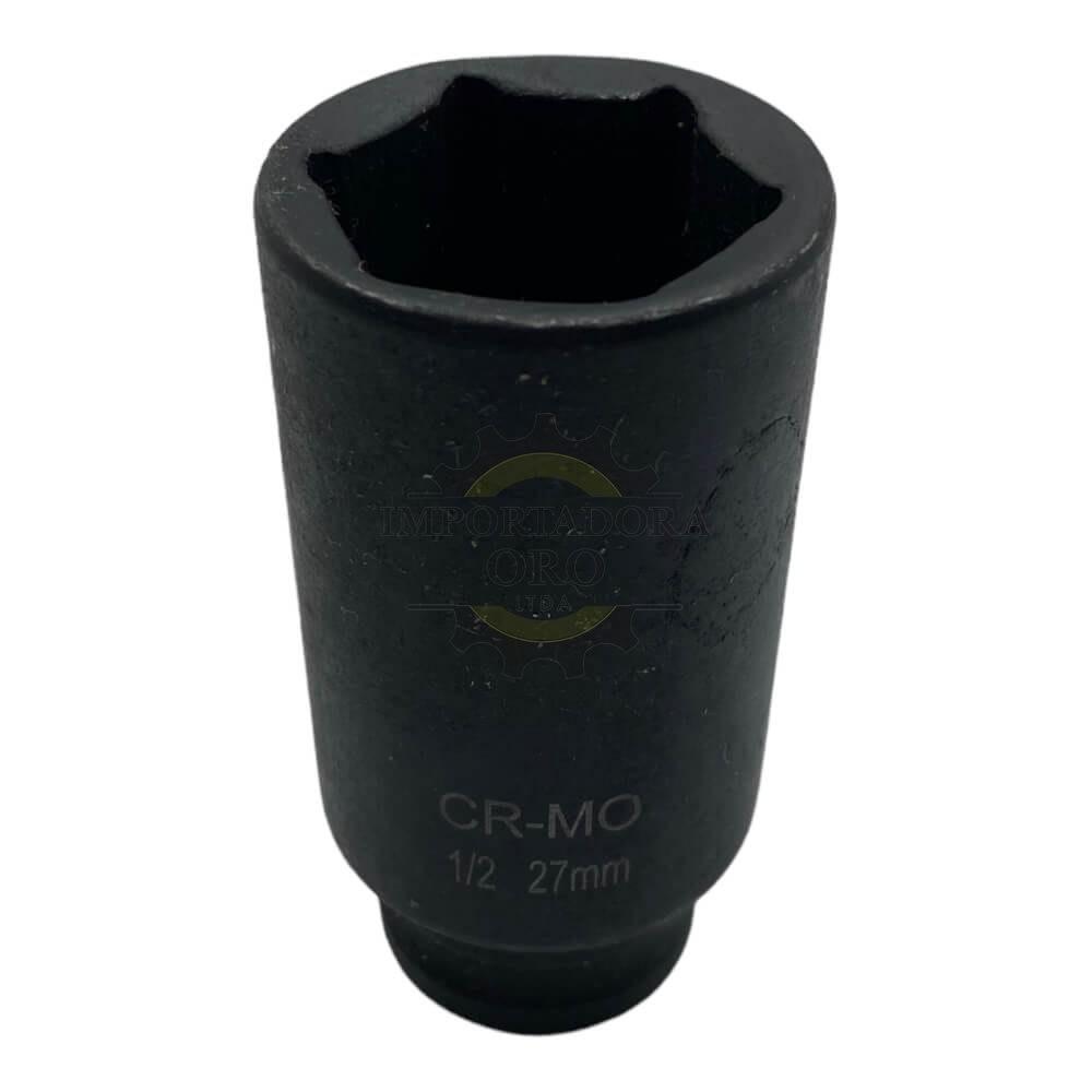 Dado hexagonal impacto 1/2" x 27mm