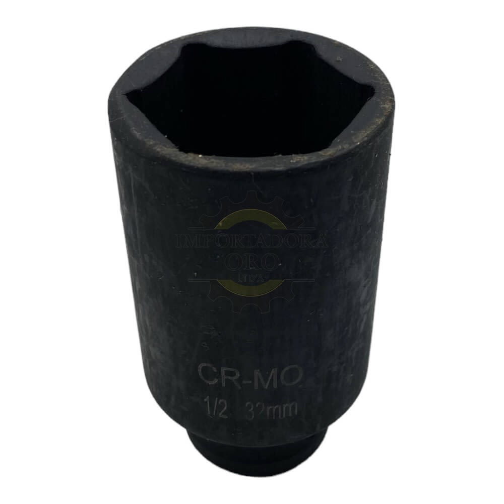 Dado hexagonal impacto 1/2" x 32mm