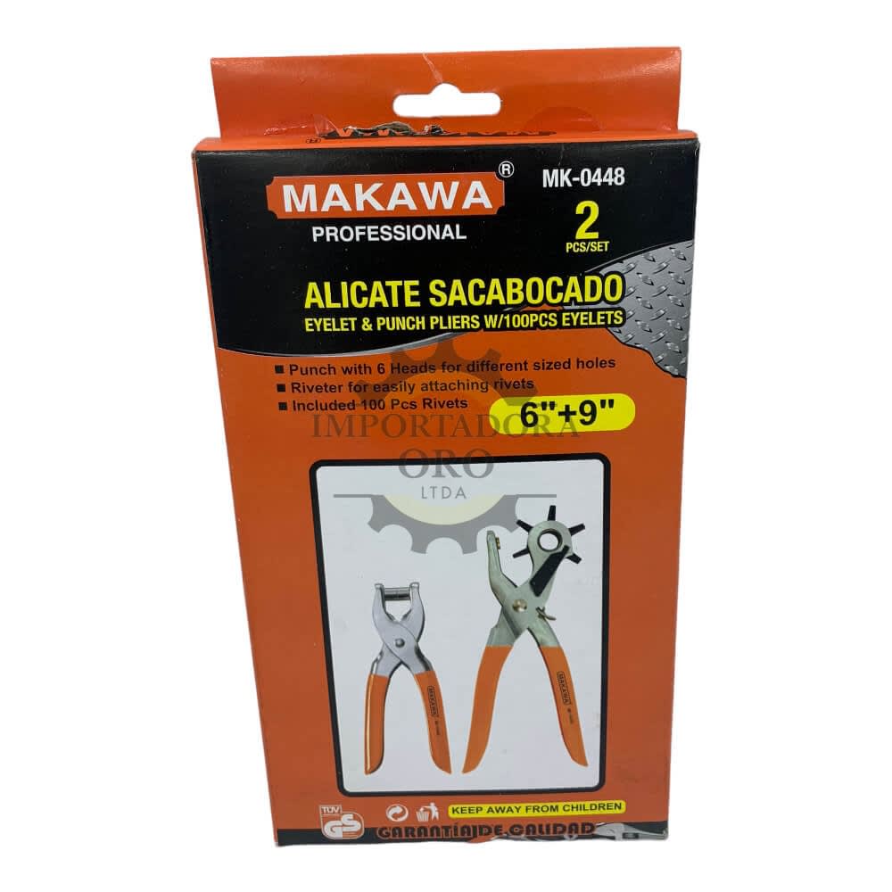 Alicate Sacabocado 2 Piezas Mk0448