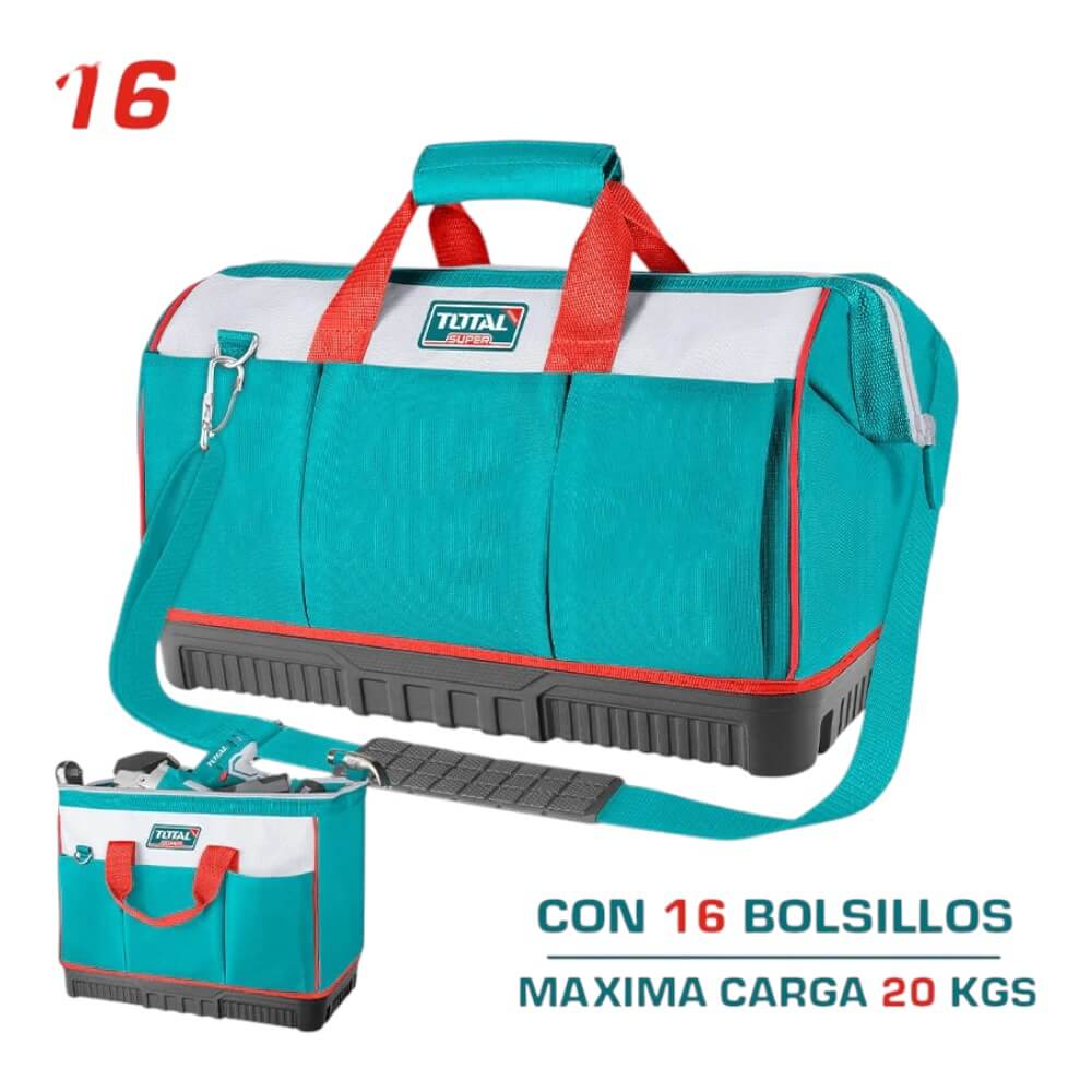 Bolso de Herramientas 16" Total