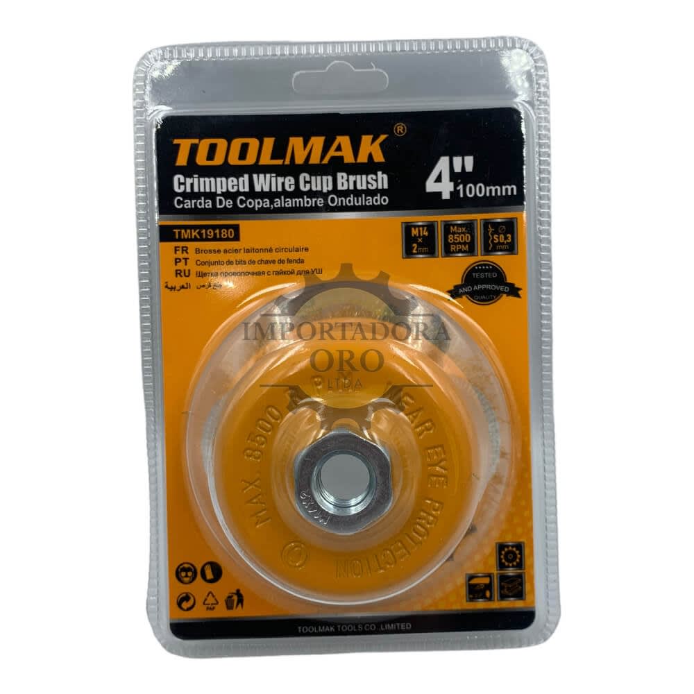 Grata copa ondulada 4" Tmk19180