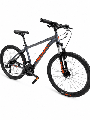 BICICLETA BUCCANO 27.5 GRIS / ROJO
