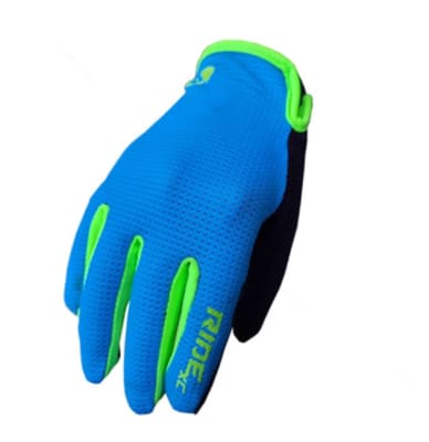 Guantes Dedos Largos de Niño azul / verde 5-6 años