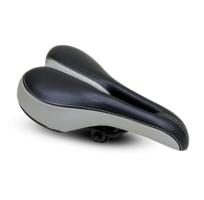 ASIENTO  PROSTATICO MTB 091A NEGRO / PLATA