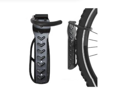 Gancho Para Colgar Bicicletas al Muro Negro
