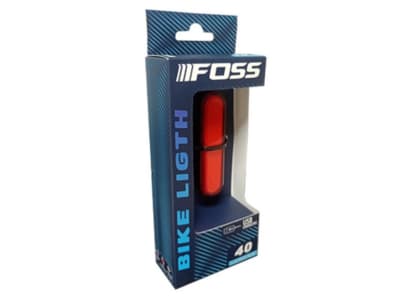 Set Luces 10TEN Silicona. 2 LED,Trasera y Delantera. Pilas Incluidas.