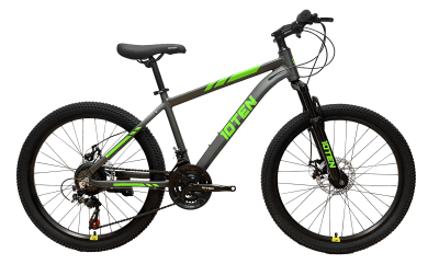 BICICLETA TEN 24 NIÑO GRIS / VERDE