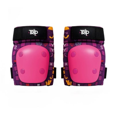 SET DE PROTECCIONES TRIP ROSADA TALLA M