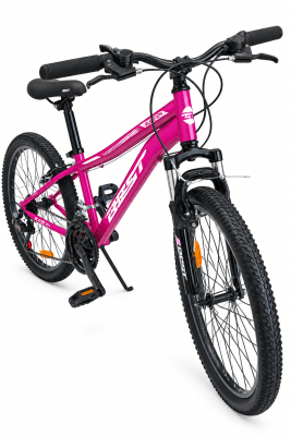 BEST BLAZE W ARO 24 MTB NIÑA ACERO SUSP 18V V-BRAKE 18V— SUSPENSIÓN