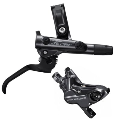 FRENO HIDRAULICO COMPLETO SHIMANO DEORE BL-M6100(R) - BR-M6120(R), /J-kit, W/O ADAPTER, RESIN PAD 17