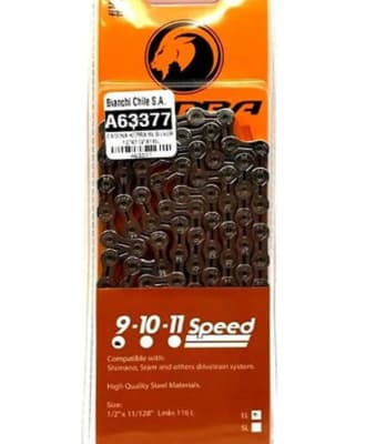 CADENA KAPRA 9V SILVER 1/2