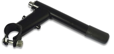 tee mtb 22.2mm negra c/guía ext:80