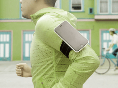Soporte Topeak Banda Abrazadera Brazo Porta Celular