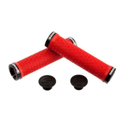 Puños SRAM DH Doble Lock On 139mm Rojo