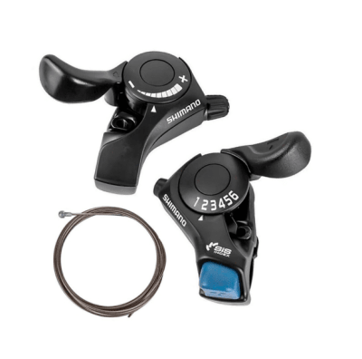 MANILLA CAMBIO SHIMANO TOURNEY SL-TX30 PAR 6R-L (FRICTION) 2050X1800MM INNER, 600X600X300MM BLACK