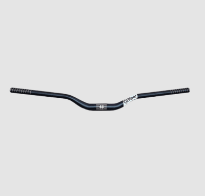 MANUBIO CRANK 800MM,45MM RISE NEGRO LOGO BLANCO