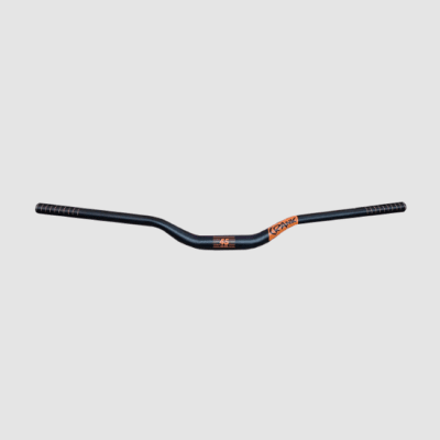 MANUBIO CRANK 800MM,45MM RISE NEGRO LOGO NARANJO