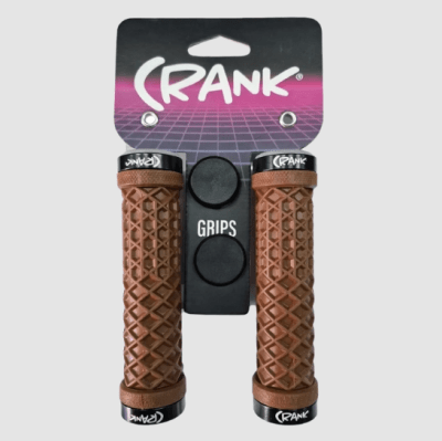 PUÑO CRANK LOCK ON 130MM BROWN