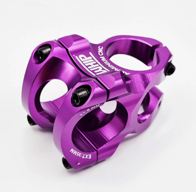 TEE WHIP ALEACION CNC 286X318MM 35MM MORADO