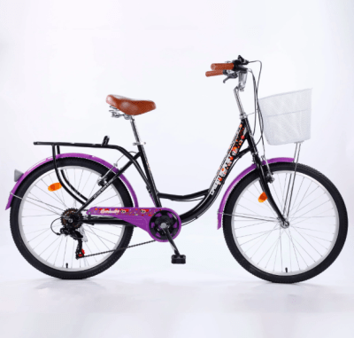 Bicicleta Green Planet Catrina Negro 24