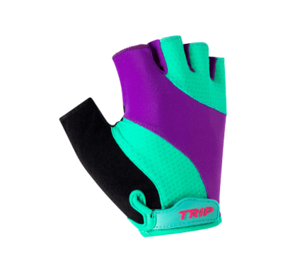 GUANTE CORTO TRIP PURPLE/BLUE TALLA M
