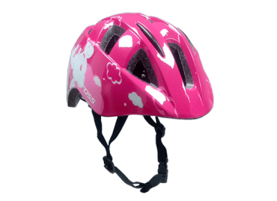Casco FOSS Niña, Endurance, In-Mould, Pink Unicorn, 50-56