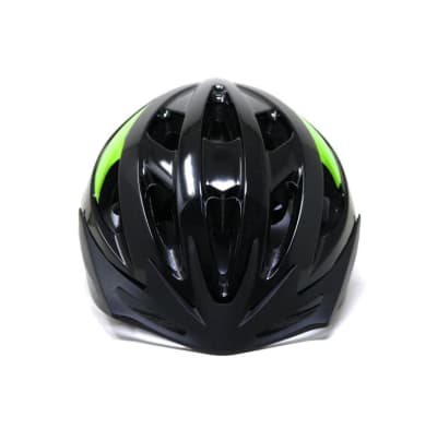 Casco Radical Mountain MTB NT Con Luz Negro Verde L 58-62cm