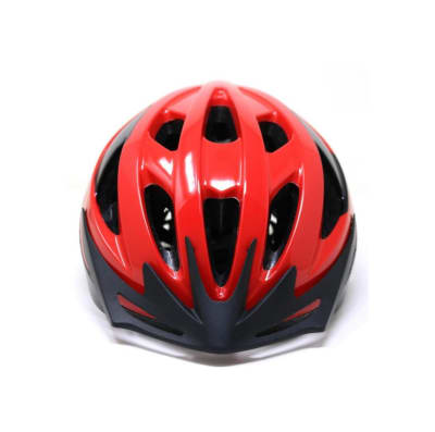 Casco Radical Mountain MTB NT Con Luz Rojo Negro L 58-62cm