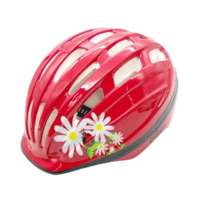 Casco Infantil Ibikes Hb6-2 Chinita Rojo TALLA XS