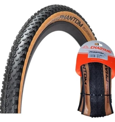 NEUMÁTICO CHAOYANG KEVLAR 27.5 X 2.2 60 TPI TR BANDA CAFÉ