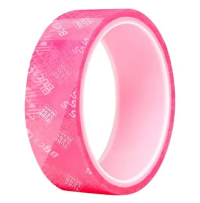 CINTA TUBELESS ROSADA 25MM X 10 MTS