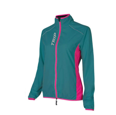 CORTAVIENTO TRIP BLUE/PINK TALLA S