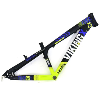 Cuadro Dirt Aluminio Viking TUFF Negro/Amarilo