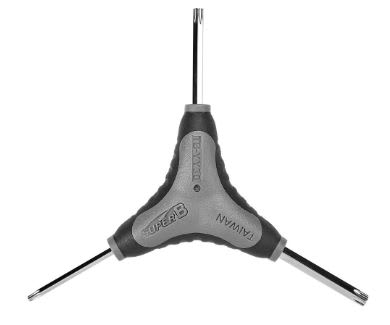 LLAVE TORX SUPER B MOD. TB - YY30 T10/T25/T30MM TIPO