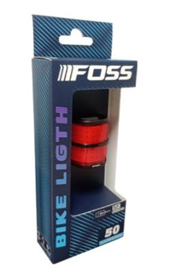 LUZ TRASERA FOSS TRIANGLE 50 LUM ROJA