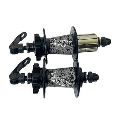 Maza JGO Disco Sellada Aluminio 32H 9mm QR 100/135mm 9V