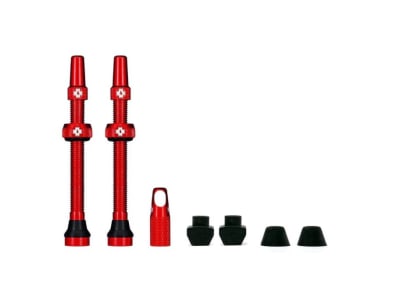 KIT VALVULAS MUC-OFF TUBELESS 60MM RED (1055)