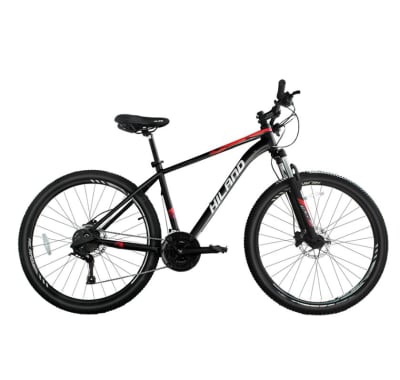 Hiland Men MTB aro 27.5 aluminio negro / rojo