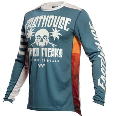 Jersey FastHouse Swell Youth Sl/Wh S