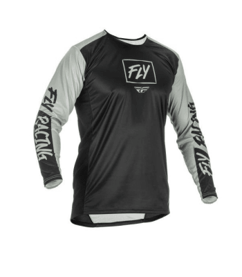 Jersey FLY  Lite Negro/Grey ( L )