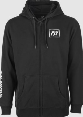 Fly Lite Zip Up Hoodie Black/White ( L )