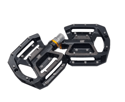 PEDAL KAPRA ALUMINIO EJE CR-MO BLACK